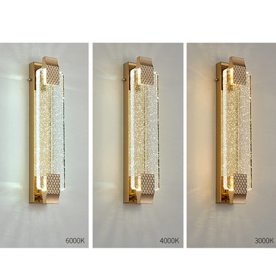 LuxeLine | Lampa Ścienna Kryształowa Dimmable