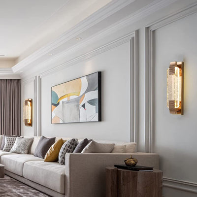 LuxeLine | Lampa Ścienna Kryształowa Dimmable