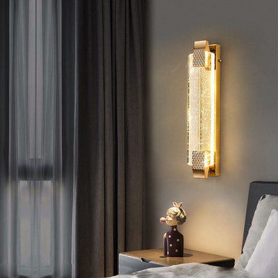 LuxeLine | Lampa Ścienna Kryształowa Dimmable