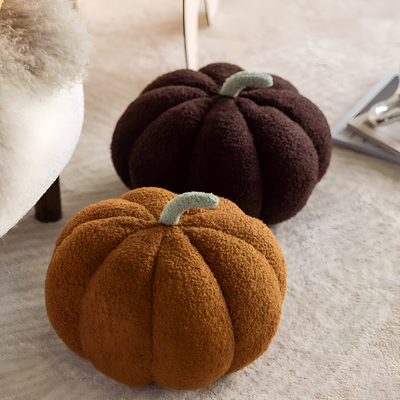 Poduszka Dynia | Pluszowa Poduszka Teksturowana Dynia