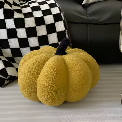 Poduszka Dynia | Pluszowa Poduszka Teksturowana Dynia