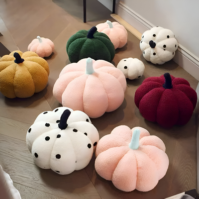 Poduszka Dynia | Pluszowa Poduszka Teksturowana Dynia