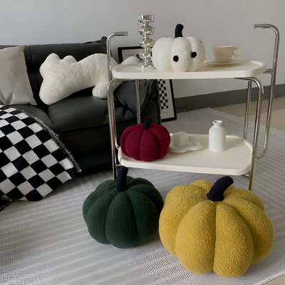 Poduszka Dynia | Pluszowa Poduszka Teksturowana Dynia