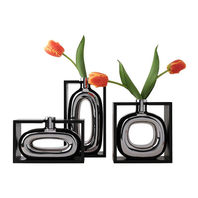 Silvara | Wazon Srebrny z Wycięciem