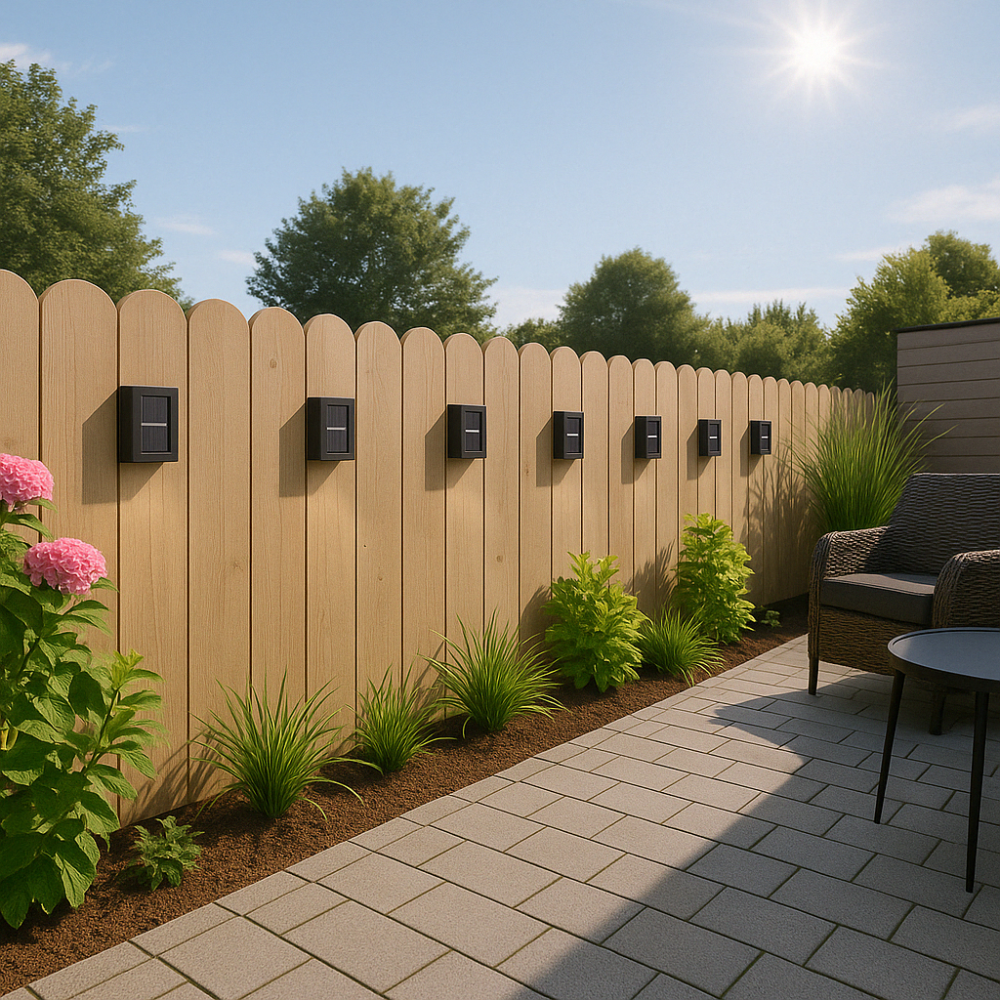 Yandir Luksusowe Bezprzewodowe Lampy Ścienne LED Solar | Elegancki Design