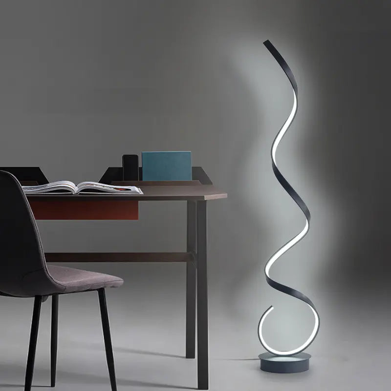 Lampa Podłogowa Sorelia | Nowoczesna Lampa Do Salonu Ściemnialne Led Z Pilotem