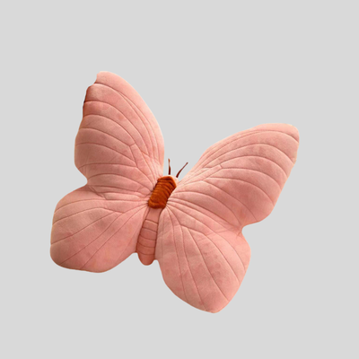ButterPlush | Poduszka Pluszowa Motyl – Miękka Poduszka Dekoracyjna Na Sofę I Pokój Dziecięcy