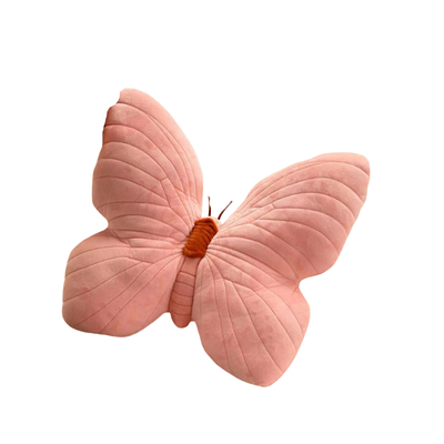 ButterPlush | Poduszka Pluszowa Motyl – Miękka Poduszka Dekoracyjna Na Sofę I Pokój Dziecięcy
