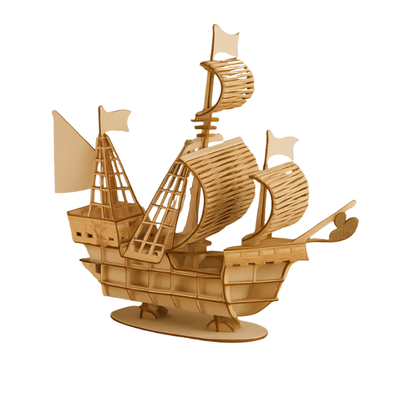 Maritim Pragt | Model układanki żaglówki z drewna DIY SailCraft