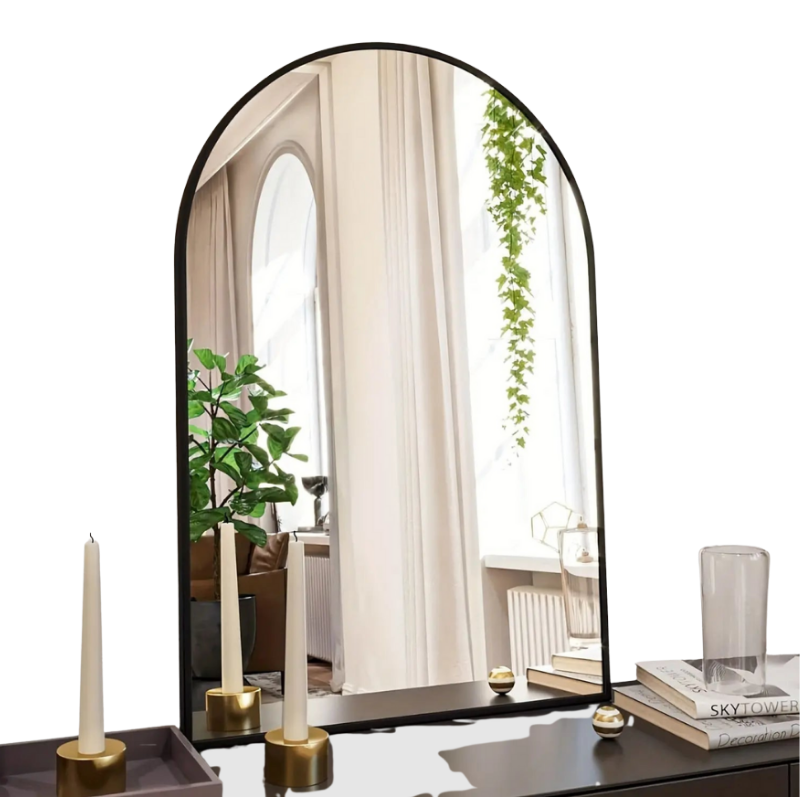 Lustro Ścienne | Eleganckie W Kształcie Łuku