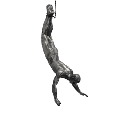 Zestaw Kreatywnej Sztuki Ściennej | Dekoracyjny Ornament Wspinającego Się Mężczyzny Dla Unikalnej Estetyki Życia