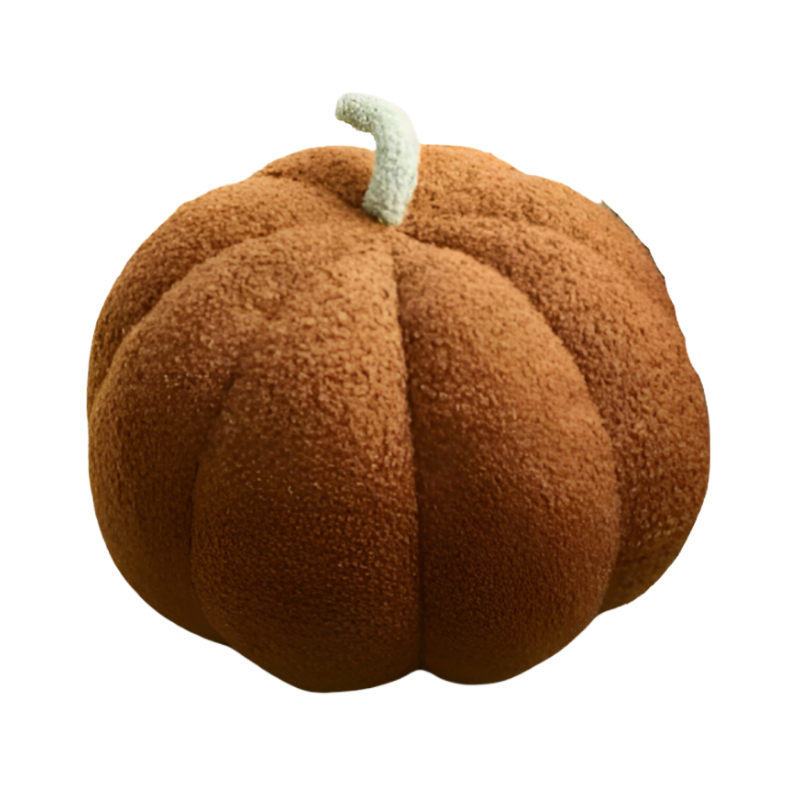 Poduszka Dynia | Pluszowa Poduszka Teksturowana Dynia