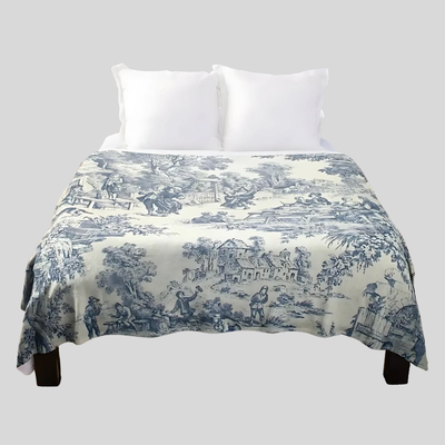 Toile De Jouy | Elegancki Koc Dla Wyrafinowanego i Komfortowego Stylu Życia