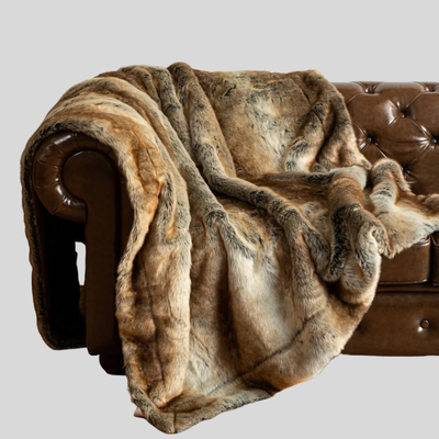 Futro Lisa | Pokrycie Z Miękkiego I Luksusowego Sztucznego Futra