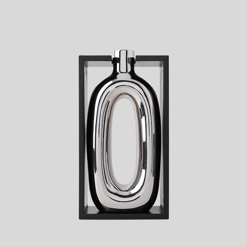 Silvara | Wazon Srebrny z Wycięciem