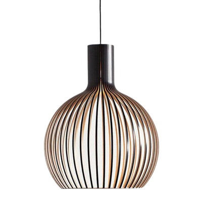 Drewniana Lampa Wisząca | Ręcznie Robione Nowoczesne Oświetlenie z Drewna