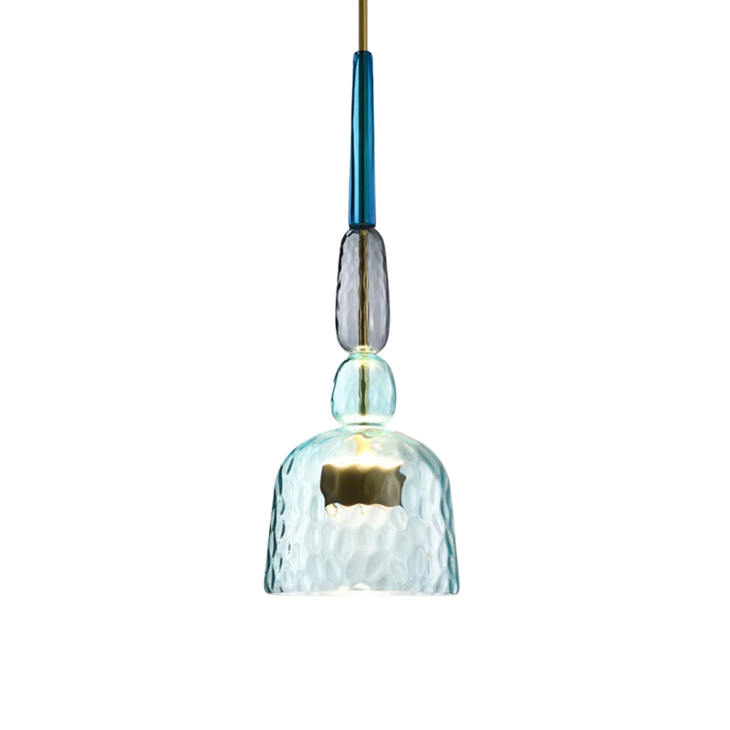 Lampa Wisząca Aura Z Kolorowym Szkłem | Nowoczesna I Energooszczędna Do Każdego Pomieszczenia