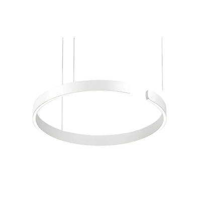 LumaVerse | Elegancka Regulowana Lampa Sufitowa Biała Czarna