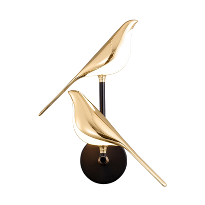 Bordik | Nowoczesna Lampa Ścienna Bird Do Salonu i Przedpokoju