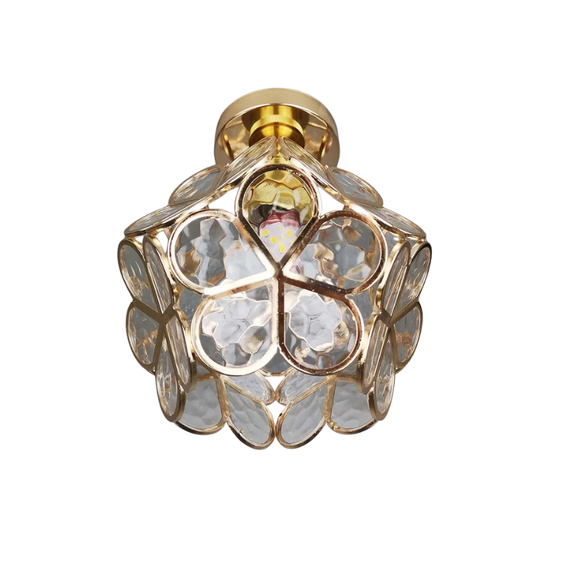 Nöfra | Artystyczna Szklana Lampa Sufitowa Do Salonu I Sypialni