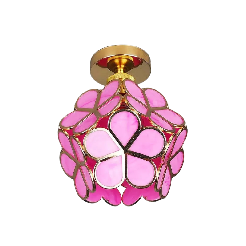 Nöfra | Artystyczna Szklana Lampa Sufitowa Do Salonu I Sypialni