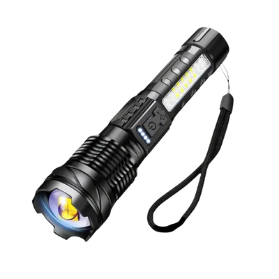 Max | Latarka Wojskowa Led Z Zoomem I Wodoodporną Konstrukcją