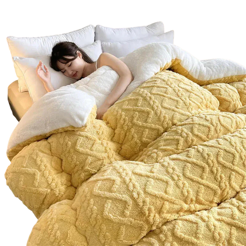 SnugHaven | Elegancka Kołdra Zimowa Z Mikrofleece Dla Maksymalnego Ciepła
