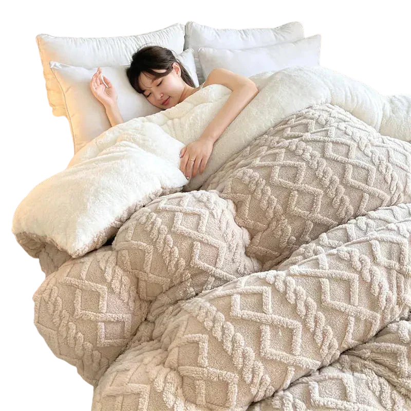 SnugHaven | Elegancka Kołdra Zimowa Z Mikrofleece Dla Maksymalnego Ciepła
