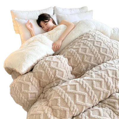 SnugHaven | Elegancka Kołdra Zimowa Z Mikrofleece Dla Maksymalnego Ciepła