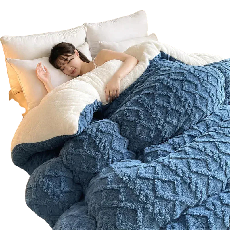 SnugHaven | Elegancka Kołdra Zimowa Z Mikrofleece Dla Maksymalnego Ciepła