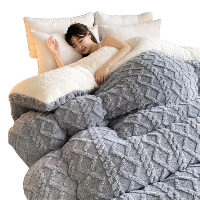 SnugHaven | Elegancka Kołdra Zimowa Z Mikrofleece Dla Maksymalnego Ciepła