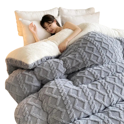 SnugHaven | Elegancka Kołdra Zimowa Z Mikrofleece Dla Maksymalnego Ciepła