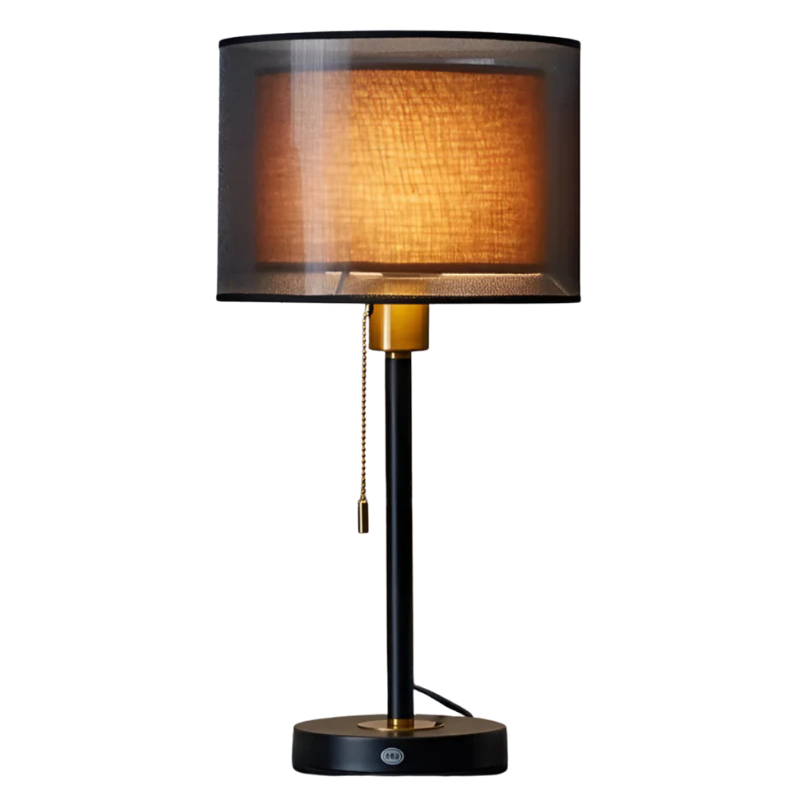 Lumis | Szklana Lampa Stołowa Z Ciepłym Światłem Led