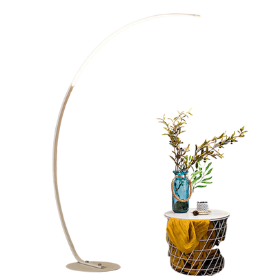 Ardorus | Duża Łukowa Lampa Podłogowa Do Salonu