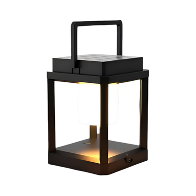 BlackQuad Laternka | Solarna I Usb Ładowalna Lampa Ogrodowa Przenośna