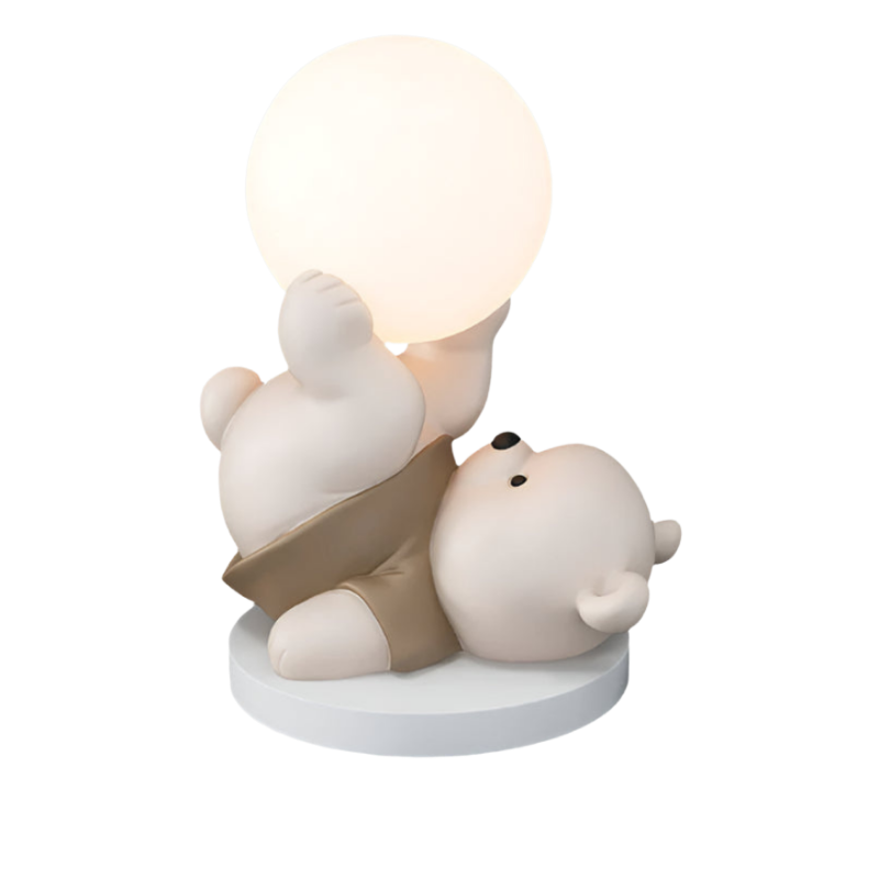GlowBear Lampa Dotykowa | Urocza Lampa Nocna Led