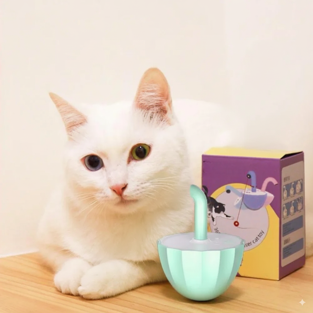 KittyBeam | Automatyczna Zabawka Dla Kota Z Laserem Led