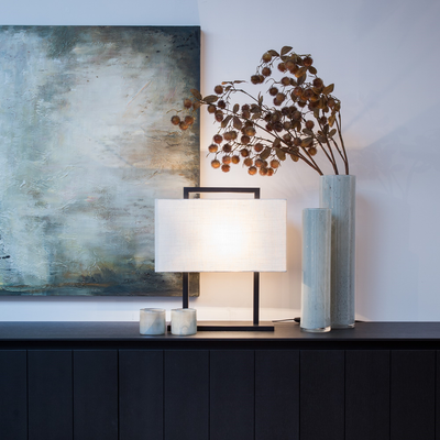 Lampa Nocna Bhilai | Czarna