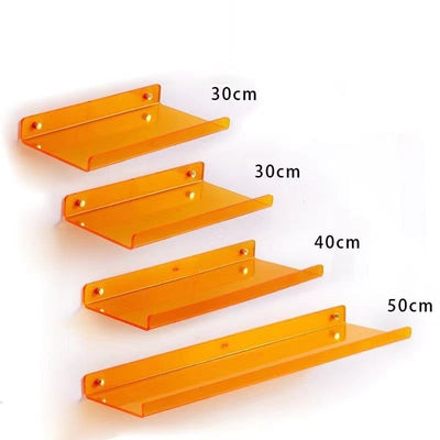 Vestin Pływająca Akrylowa Półka Ścienna | Do Łazienki