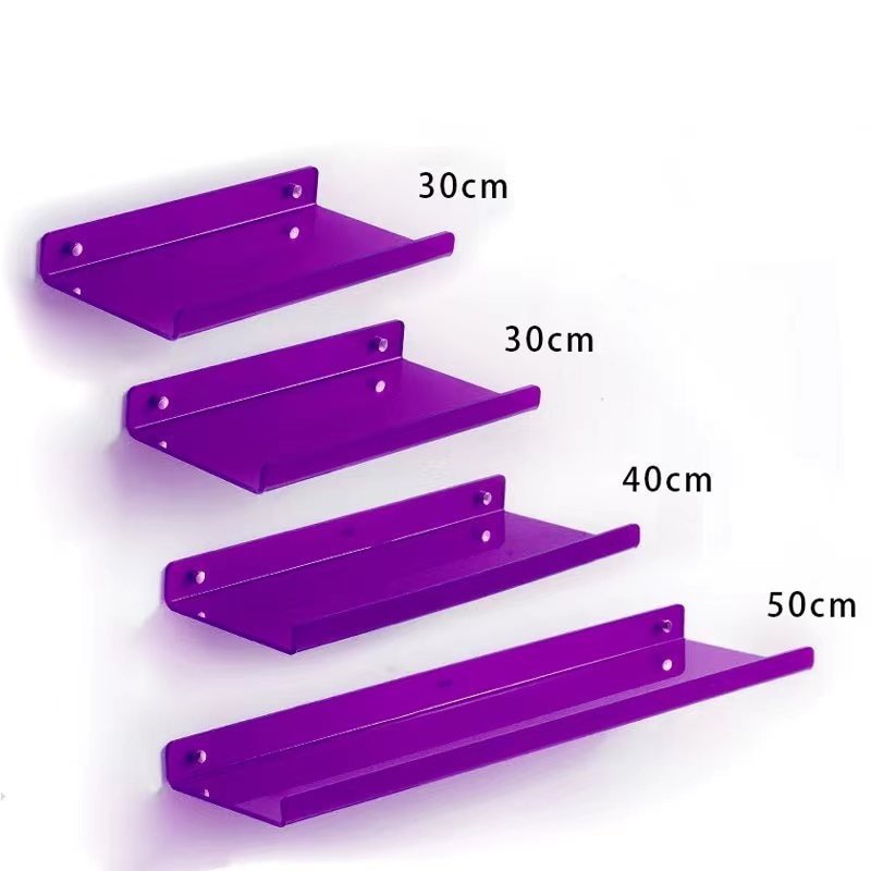 Vestin Pływająca Akrylowa Półka Ścienna | Do Łazienki