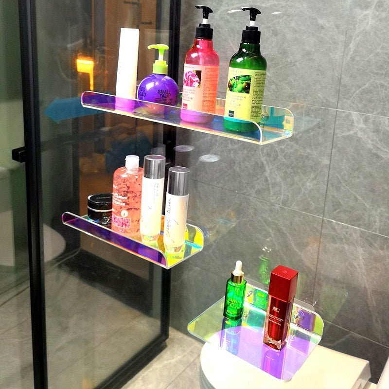 Vestin Pływająca Akrylowa Półka Ścienna | Do Łazienki