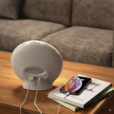 Piper Budzik Radiowy | Naturalny Ze Światłem Budzącym