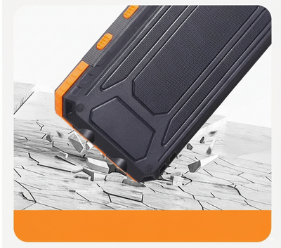 Dean Powerbank Solarny | Pro Z Wbudowaną Latarką Led