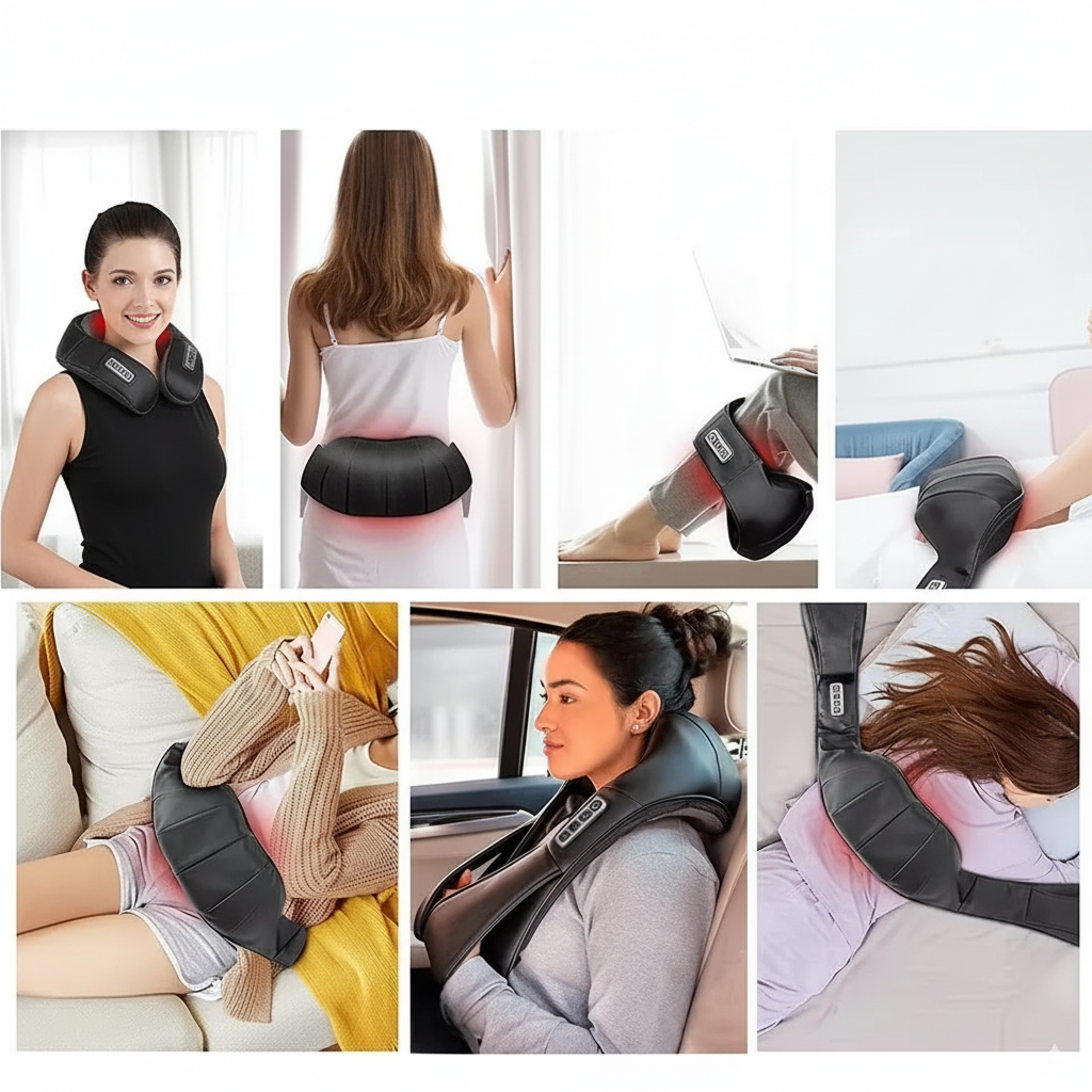 Gia Poduszka Do Masażu Shiatsu | Z Ogrzewaniem Podczerwienią