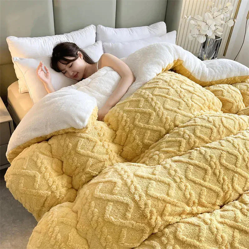 SnugHaven | Elegancka Kołdra Zimowa Z Mikrofleece Dla Maksymalnego Ciepła